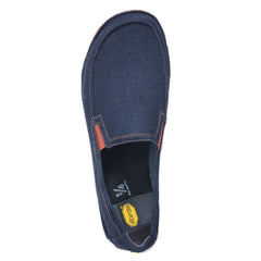One Quarter Mens Dark Blue Brick