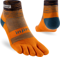 Injinji Trail Midweight Mini Crew Mens Harvest