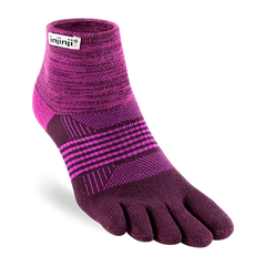 Injinji Trail Midweight Mini Crew Women's Violet