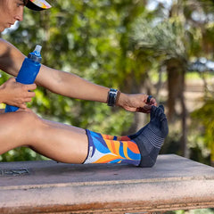 Injinji Trail Midweight Crew Womens Botanic (Artist Designed SS26)