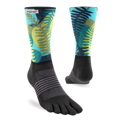 Injinji Trail Midweight Crew Mens Jungle (Artist Designed SS26)