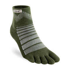 Injinji Outdoor Midweight Mini Crew Mens Forest