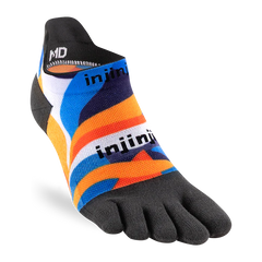 Injinji Run Light Weight Mens No Show Botanical (Artist Designed SS26)
