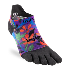 Injinji Run Light Weight Mens No Show Tropical (Artist Designed SS26)