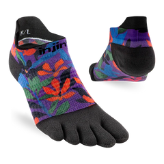 Injinji Run Light Weight No Show Womens Tropical (Artist Designed SS26)