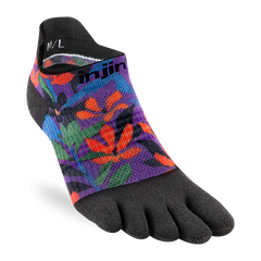 Injinji Run Light Weight No Show Womens Tropical (Artist Designed SS26)