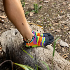 Injinji Run Light Weight No Show Womens Verdure (Artist Designed SS26)