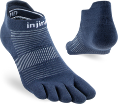 Injinji Run Light Weight No Show Mens Navy