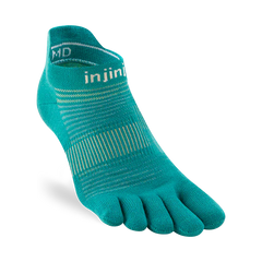 Injinji Run Light Weight No Show Womens Atlantis