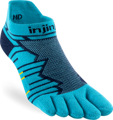 Injinji Ultra Run No Show Mens Pacific Blue (NEW 2024)