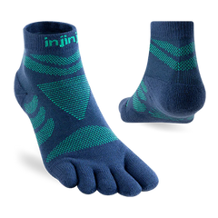 Injinji Ultra Run Mini Crew Womens Poseidon
