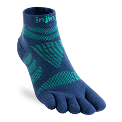Injinji Ultra Run Mini Crew Womens Poseidon