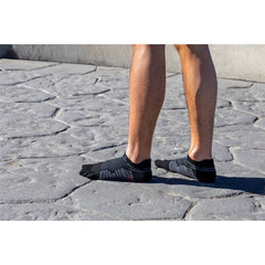 Injinji Ultra Run No Show Mens Onyx