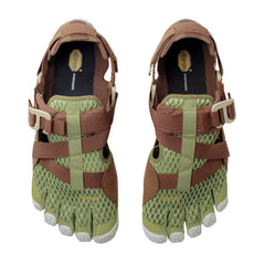 Breezandal Mens Olive Green/Brown/Ivory