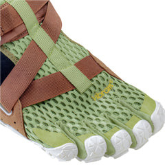 Breezandal Mens Olive Green/Brown/Ivory