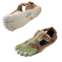 Breezandal Mens Olive Green/Brown/Ivory