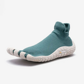 Minimal Socknit - Turquoise White