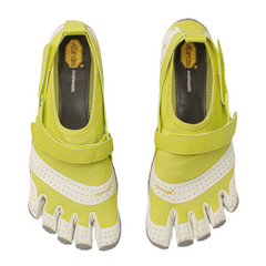 V-Aqua Mens Lime Green Ivory Grey
