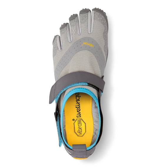 V-Aqua Womens Light Grey Blue