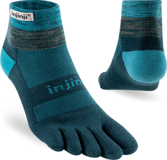 Injinji Trail Midweight Mini Crew Mens Midnight