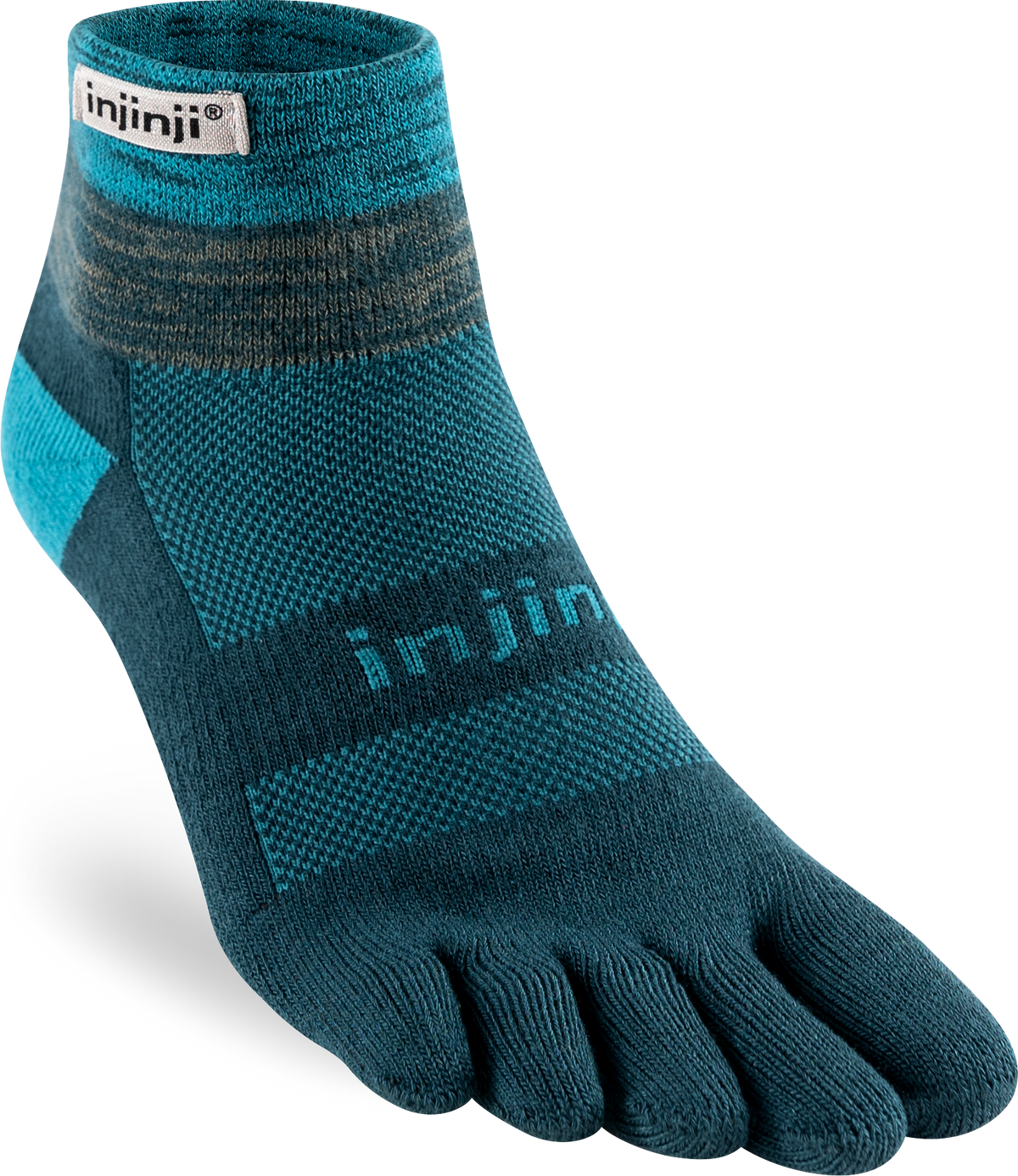 Injinji Trail Midweight Mini Crew Mens Midnight