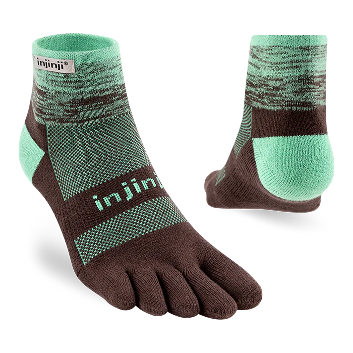 Injinji Trail Midweight Mini Crew Mens Mint