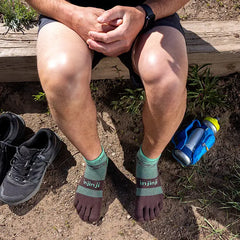 Injinji Trail Midweight Mini Crew Mens Mint