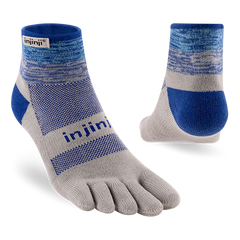 Injinji Trail Midweight Mini Crew Mens Neptune