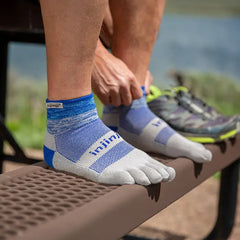 Injinji Trail Midweight Mini Crew Mens Neptune