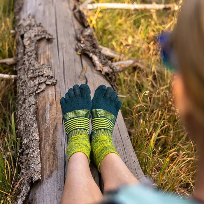 Injinji Trail Midweight Mini Crew Women's Firefly