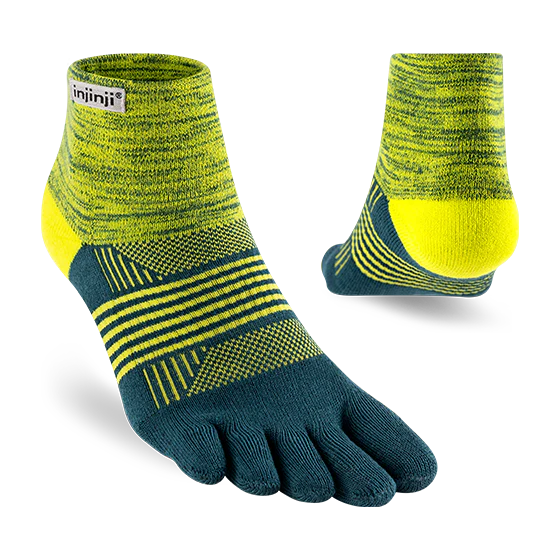 Injinji Trail Midweight Mini Crew Women's Firefly