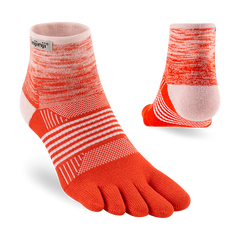 Injinji Trail Midweight Mini Crew Womens Hibiscus