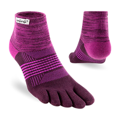 Injinji Trail Midweight Mini Crew Women's Violet