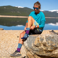 Injinji Trail Midweight Crew Women's Twighlight