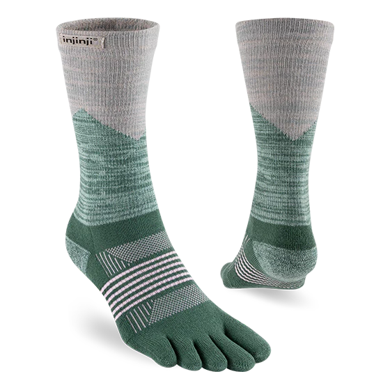 Injinji Trail Midweight Crew Women's Alpine