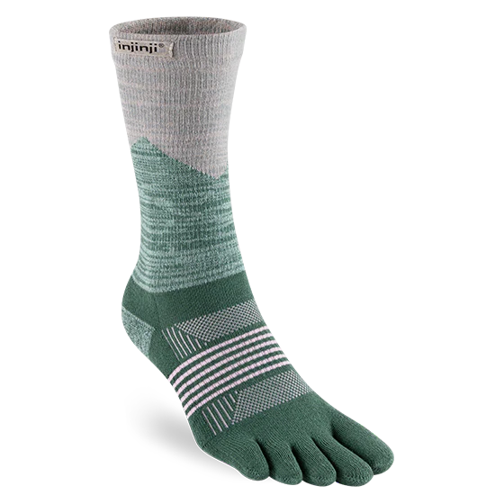 Injinji Trail Midweight Crew Women's Alpine