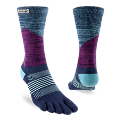 Injinji Trail Midweight Crew Women's Twighlight