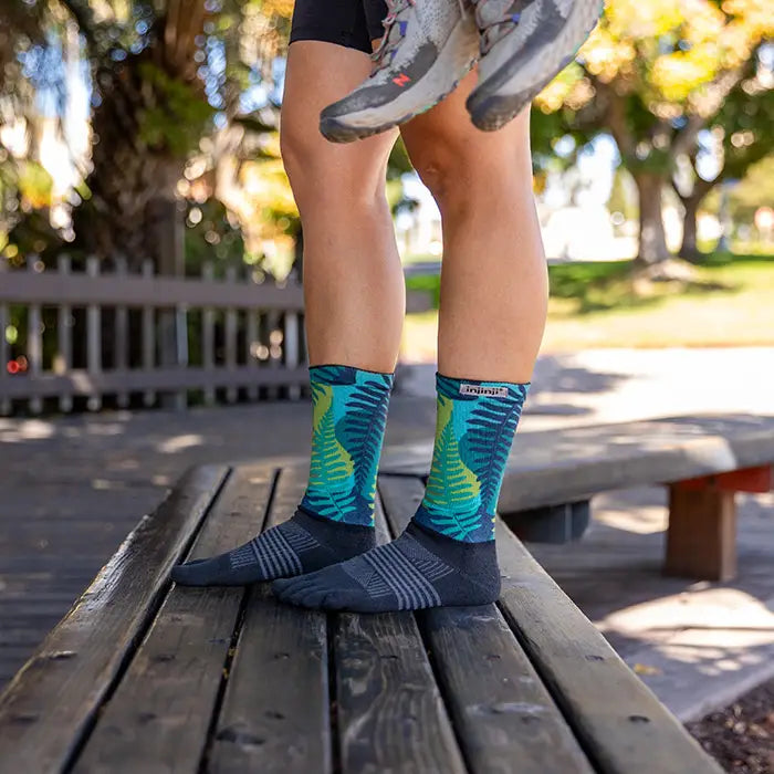 Injinji Trail Midweight Crew Mens Jungle (Artist Designed SS26)