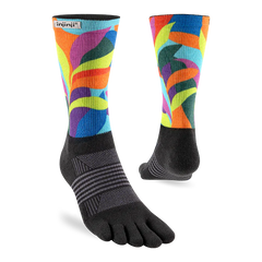 Injinji Trail Midweight Crew Womens Verdure (Artist Designed SS26)