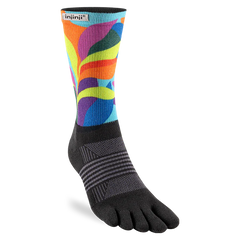 Injinji Trail Midweight Crew Womens Verdure (Artist Designed SS26)