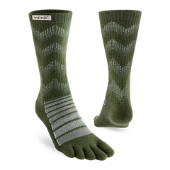 Injinji Outdoor Midweight Crew Mens Forest