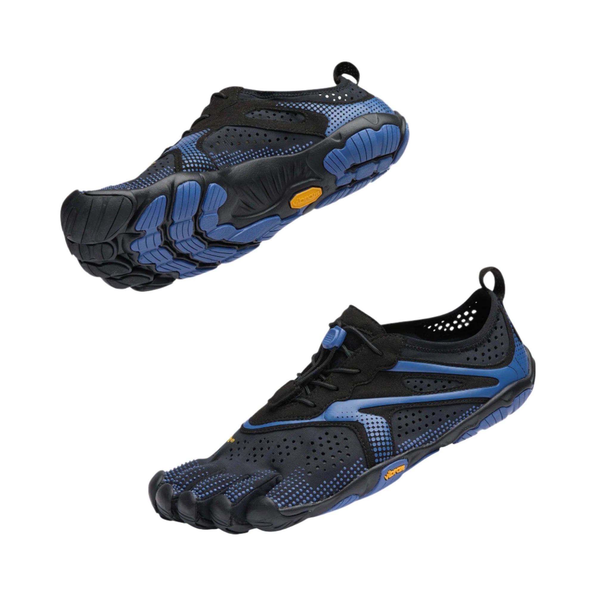 V-RUN Mens Black Blue