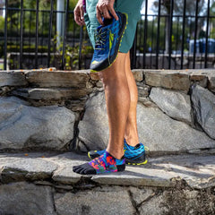 Injinji Run Light Weight Mens No Show Tropical (Artist Designed SS26)