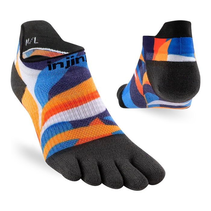 Injinji Run Light Weight No Show Womens Botanic (Artist Designed SS26)