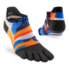 Injinji Run Light Weight No Show Womens Botanic (Artist Designed SS26)