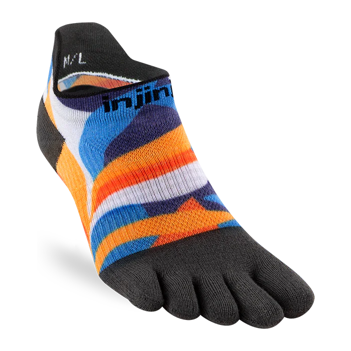 Injinji Run Light Weight No Show Womens Botanic (Artist Designed SS26)