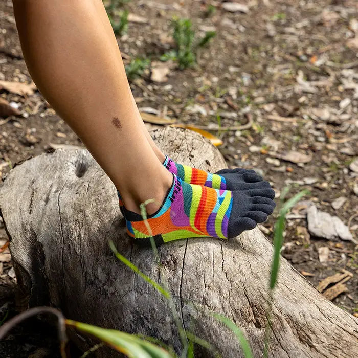 Injinji Run Light Weight No Show Womens Verdure (Artist Designed SS26)