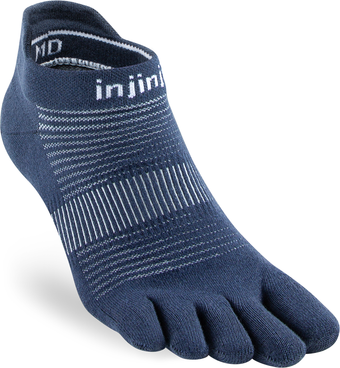Injinji Run Light Weight No Show Mens Navy