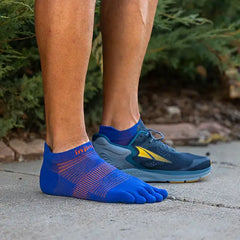 Injinji Run Light Weight No Show Mens Sapphire