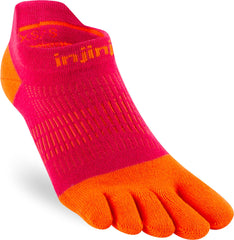 Injinji Run Light Weight No Show Womens Chilli